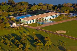 Palácio da Alvorada é a residência oficial da presidência da República