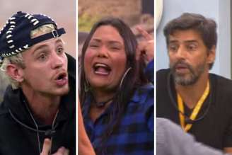 Juliano Floss, Chaiany Andrade e Alberto Cowboy