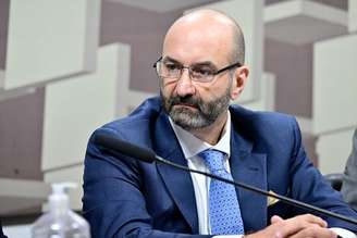 Fundador da Reag Investimentos, João Carlos Falbo Mansur, em depoimento à CPI do Crime Organizado