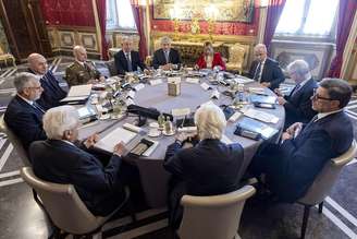 Reunião do Conselho Supremo de Defesa, em Roma