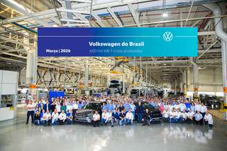 Volkswagen T-Cross: 600 mil unidades produzidas no Brasil