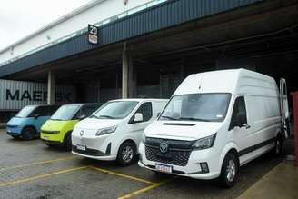 Novos veículos elétricos da Foton no Brasil