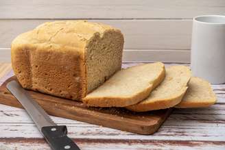 Pão de forma de liquidificador