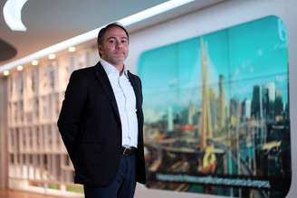 O presidente da Sabesp, Carlos Piani