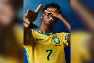 Site especializado vazou material de divulgação da camisa 1 da Seleção Brasileira
