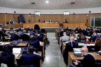 Audiência do megaprocesso 'Hydra' em tribunal bunker de Milão