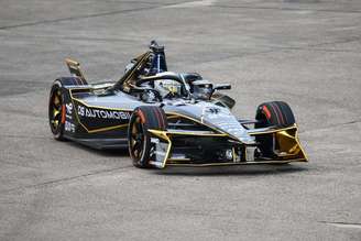 Jean-Éric Vergne durante o ePrix de Berlim em 2025