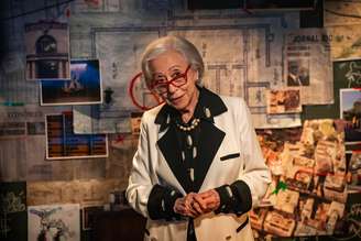 Fernanda Montenegro em cena do filme Velhos Bandidos