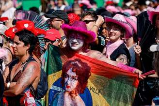 Fãs de Chappell Roan lotam Lollapalooza neste sábado, 21 de março