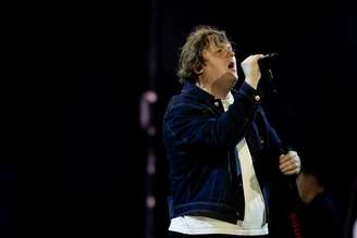 O cantor escocês Lewis Capaldi se apresentou na noite deste sábado (21) no Lollapalooza.