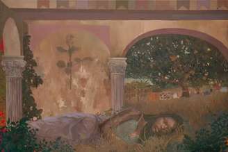 Obra de Miguel Afa que estará em exposição na Rhinoceros Gallery em Roma