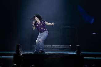A cantora Lorde foi a última a se apresentar no palco Samsung Galaxy no Lollapalooza 2026.