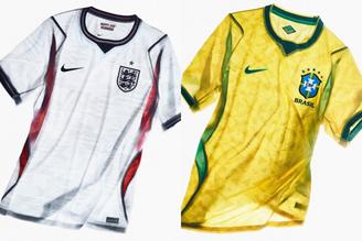 Nike divulga uniformes principais de 16 seleções para a Copa do Mundo de 2026
