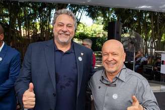 Julio Casaeres e Antonio Donizette, o Dedé.