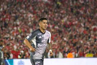 Guillermo Paiva (Junior) durante jogo contra o Independiente Santa Fé, no dia 21.01.2026.
