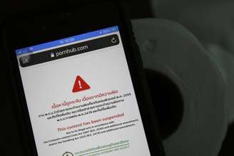 Pornhub já foi suspenso na Tailândia