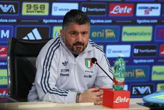 Gennaro Gattuso, treinador da seleção italiana de futebol.