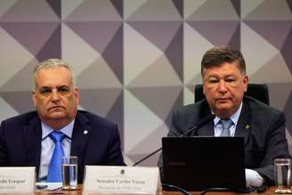 Alfredo Gaspar e Carlos Viana são relator e presidente da CPI do INSS, respectivamente