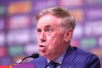 Carlo Ancelotti, treinador do Brasil.