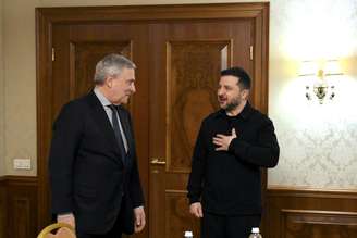 Tajani teve encontro com Zelensky em Kiev nesta terça