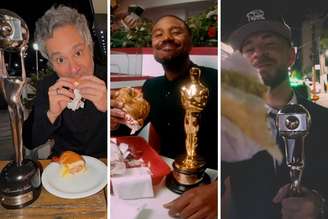 Alexandre Nero, Michael B. Jordan e Fred Bruno