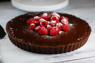 Torta musse de chocolate