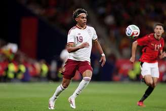 Lamine Yamal em amistoso contra o Egito