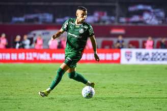 Andreas Pereira (Palmeiras) durante jogo contra o São Paulo, no dia 21.03.2026. 