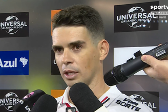 Oscar no amistoso contra o Cruzeiro em janeiro de 2025 