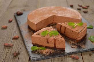 Cheesecake de chocolate