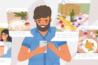 Os algoritmos das redes sociais também afetam a saúde mental