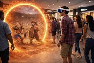 Exposição sobre Coliseu em SP promete transportar visitantes para Roma Antiga