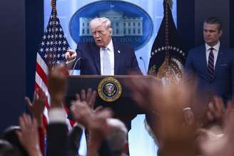 Presidente Trump voltou a alegar 'mudança de regime' no Irã