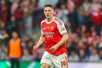 Viktor Gyokeres (Arsenal) durante jogo contra o Manchester City, no dia 22.03.2026. 