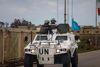 Veículo da Unifil no sul do Líbano, em foto de arquivo