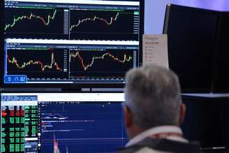 Monitor acompanha negociações no pregão da Bolsa de Valores de Nova York (NYSE) 