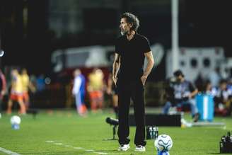 Eduardo Domínguez na partida do Atlético-MG contra o Puerto Cabello 