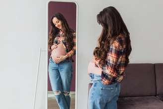 A pele reflete as mudanças do organismo durante a gravidez