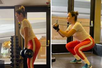 Ana Paula Renault treinando