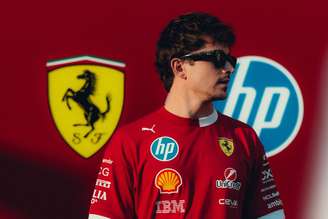 Charles Leclerc durante o Grande Prêmio de Abu Dhabi em 2025