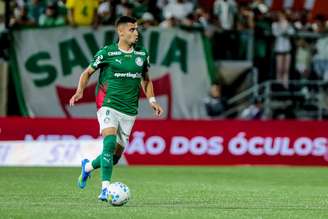 Andreas Pereira (Palmeiras) durante jogo contra o Grêmio, no dia 03.04.2026. 