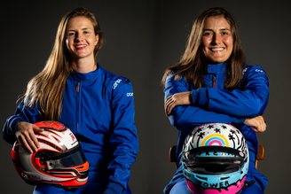 Bruna Tomaselli (à esquerda) e Tatiana Calderón (à direita)