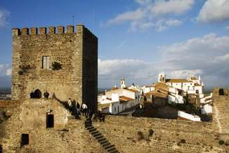 Castelo de Monsaraz, no Alentejo, sul de Portugal