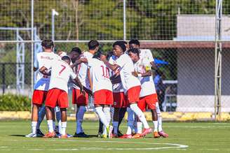 Jogadores do Red Bull Bragantino. 