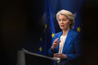 A presidente da Comissão Europeia, Ursula von der Leyen