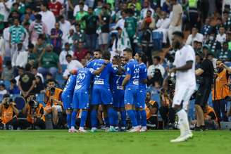 Al-Hilal venceu clássico contra Al-Ahli e permanece invicto no Campeonato Saudita (Yasser Bakhsh/Getty Images)