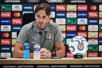 Luis Zubeldía na coletiva pós-jogo entre Fluminense e Independiente Rivadavia