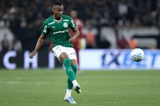 Marlon Freitas (Palmeiras) durante jogo contra o Corinthians, no dia 12.04.2026. 