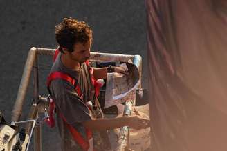 Mural foi elaborado pelo artista italiano Edoardo Ettorre