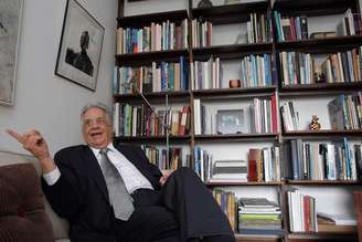 Fernando Henrique Cardoso em foto de 2023. Ex-presidente foi interditado pela Justiça na quarta-feira, 15